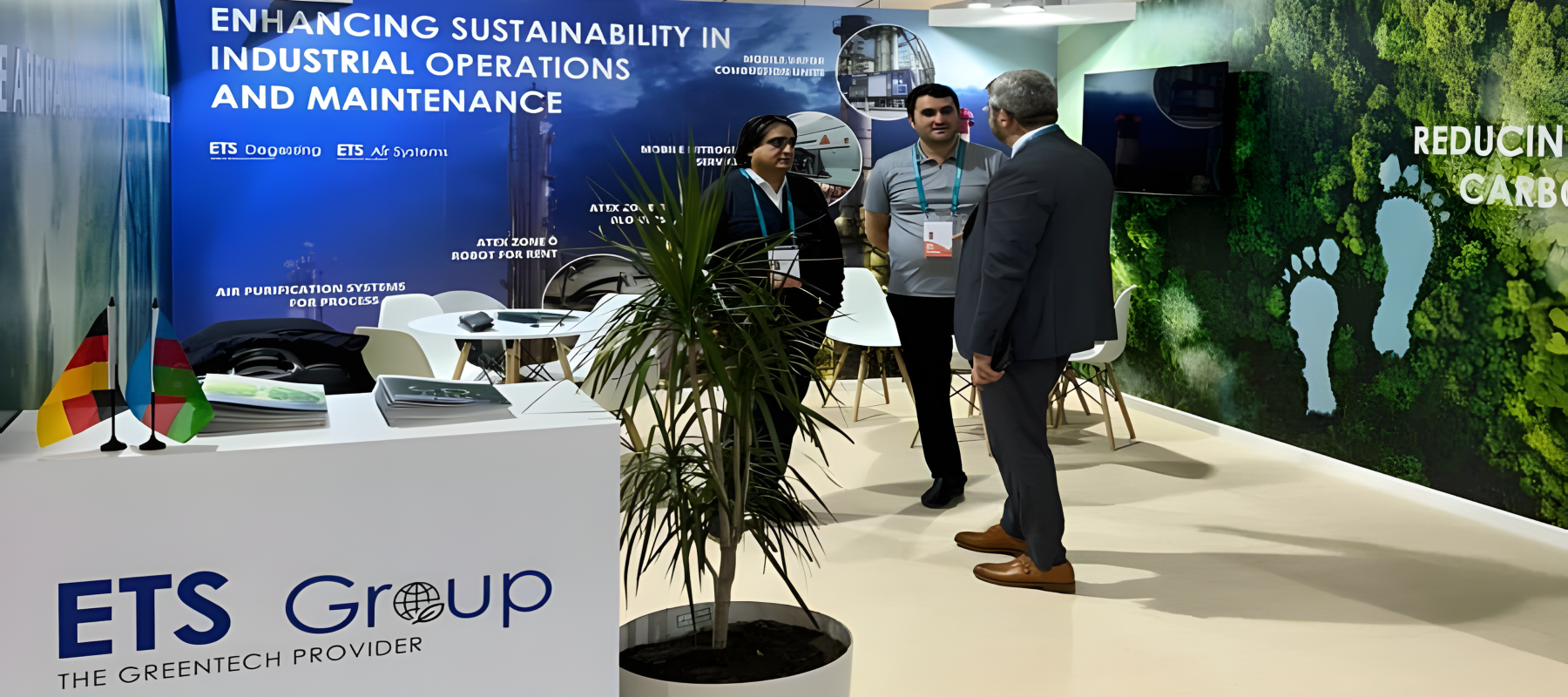 COP29: Unternehmen der ETS Group präsentieren Umwelttechnologien bei der UN-Klimakonferenz in Baku